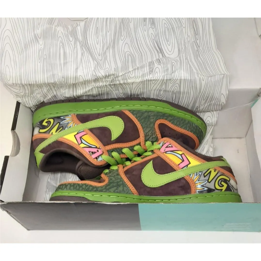 Nike shoes - Nike SB Dunk Low - Dunk Low - 789841-332 - Green (UPC: 0886060225894) 6
