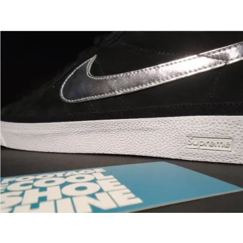 Nike shoes - Nike Zoom Bruin SB Supreme - 363319-001 - Black 4