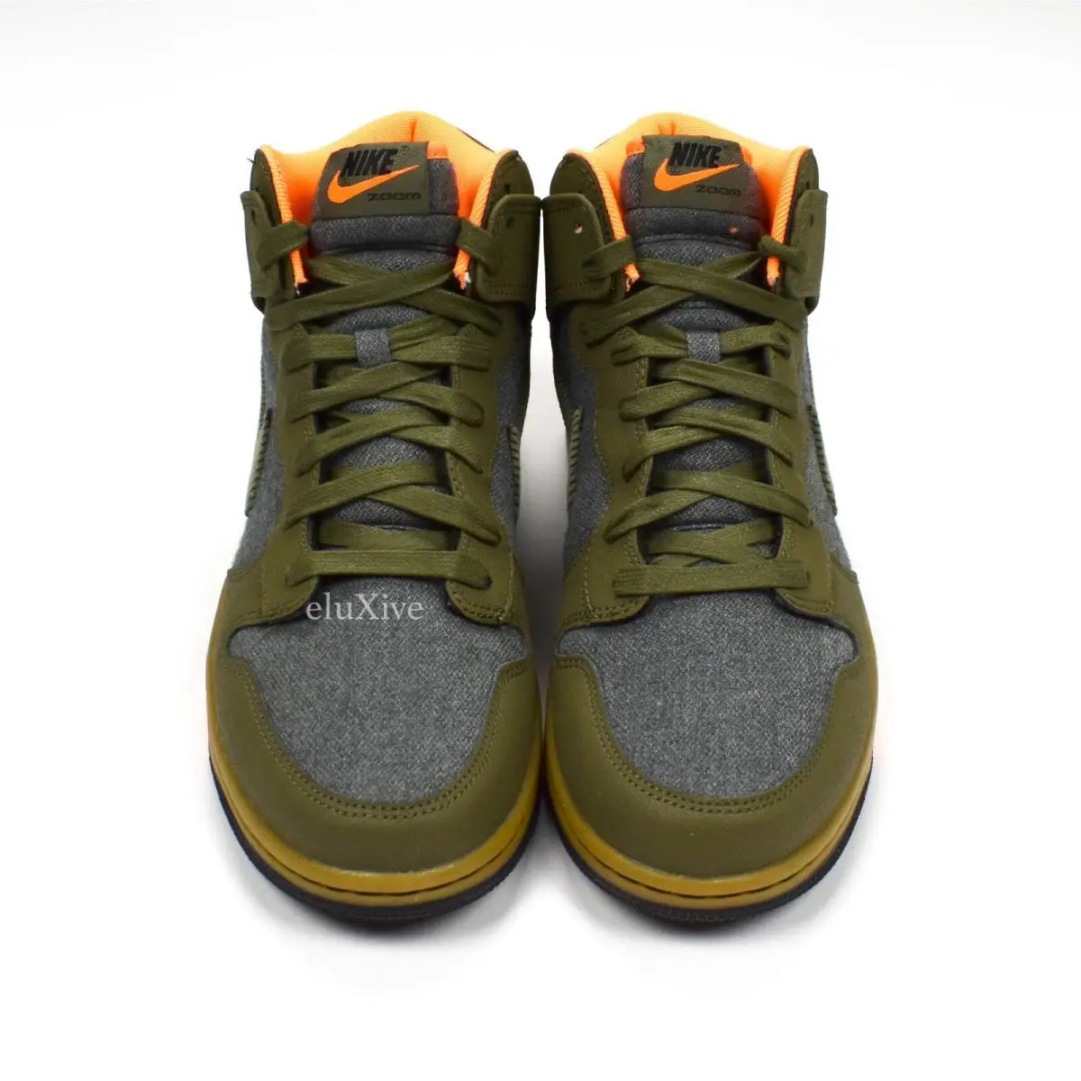 Nike shoes - Nike Dunk High - Dunk High - Green 2
