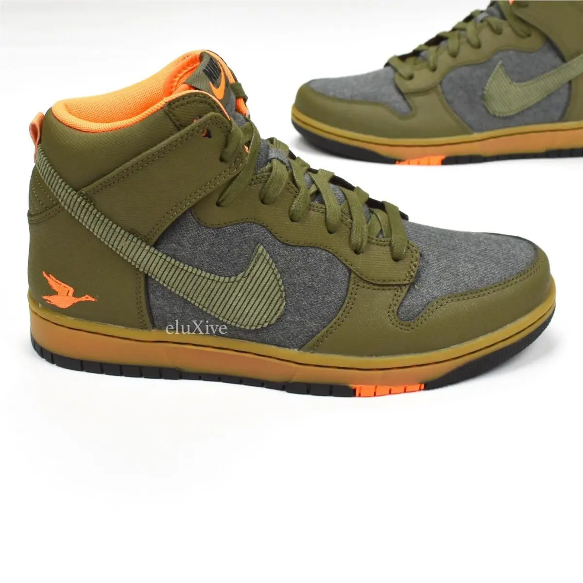 Nike shoes - Nike Dunk High - Dunk High - Green 1