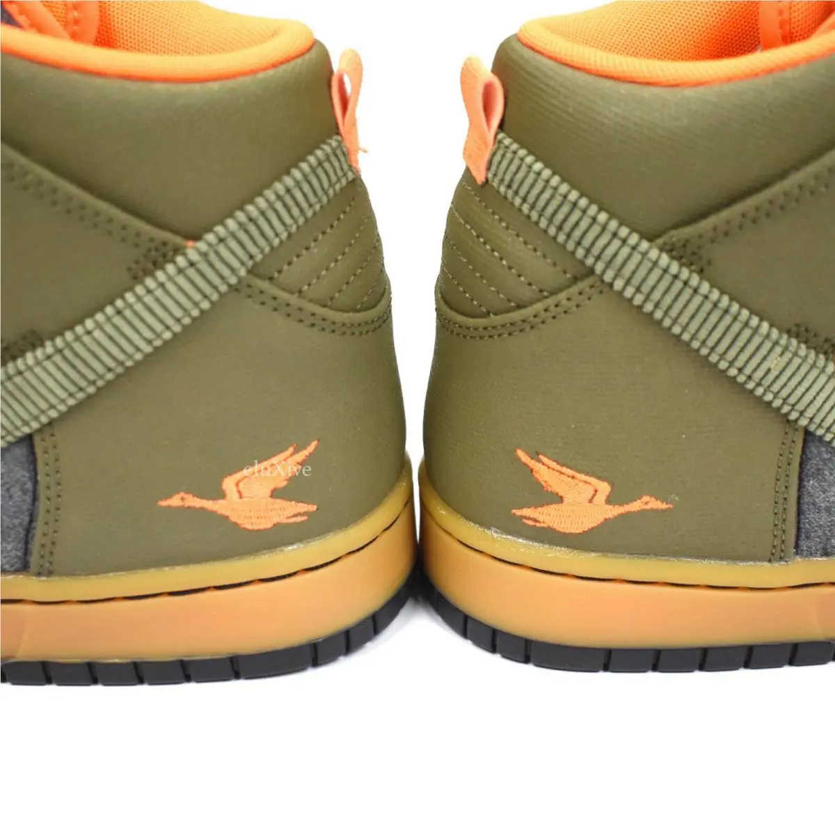 Nike shoes - Nike Dunk High - Dunk High - Green 4