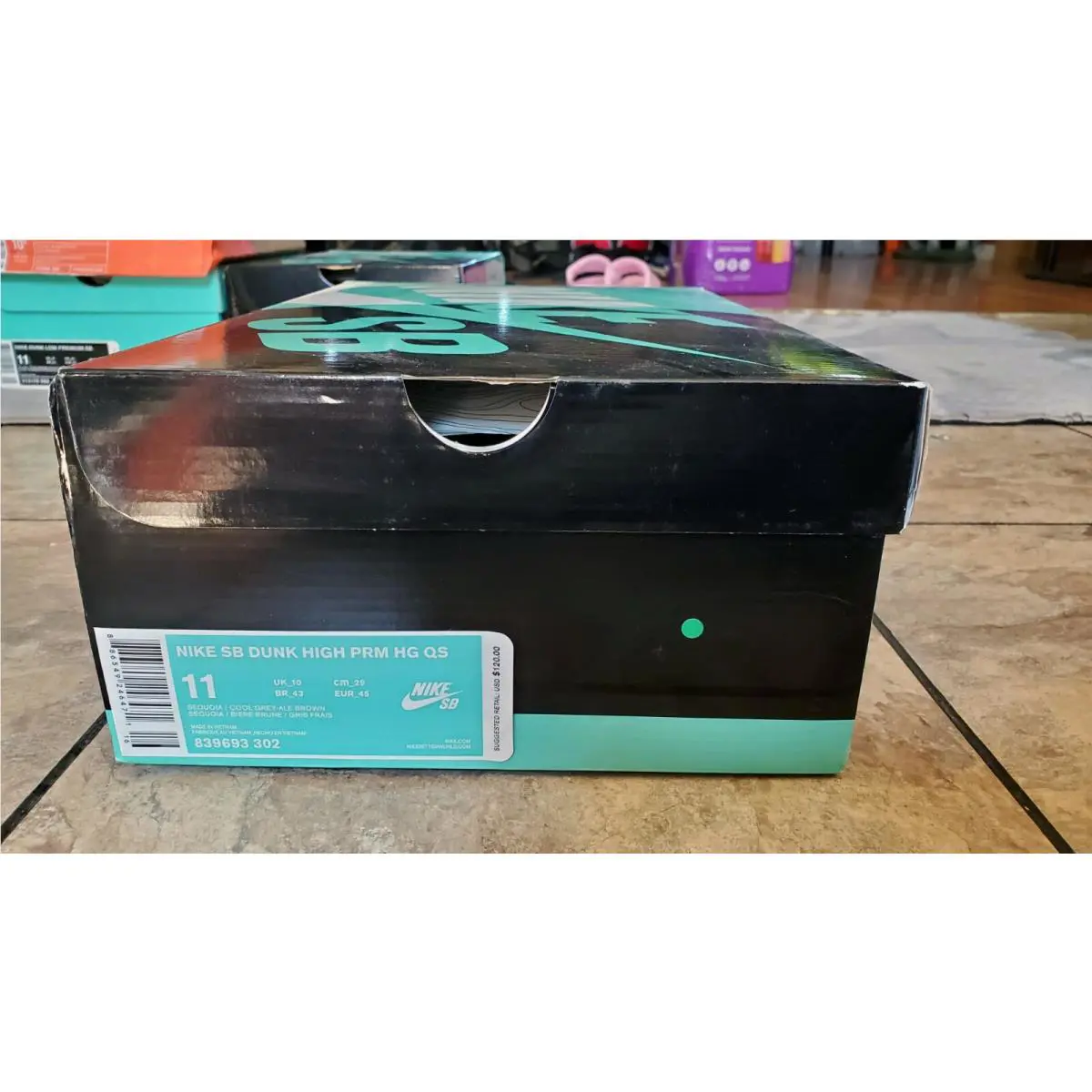 Nike shoes - Nike Sb Dunk High - Dunk High - 839693302 - Green 1