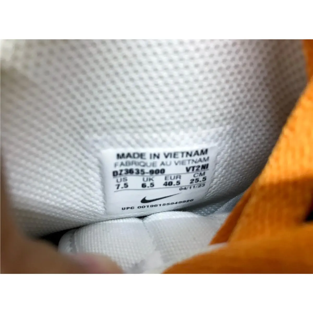 Nike shoes - Nike Air Force - Air Force - DZ3635-900 - White (UPC: 196155949926) 3