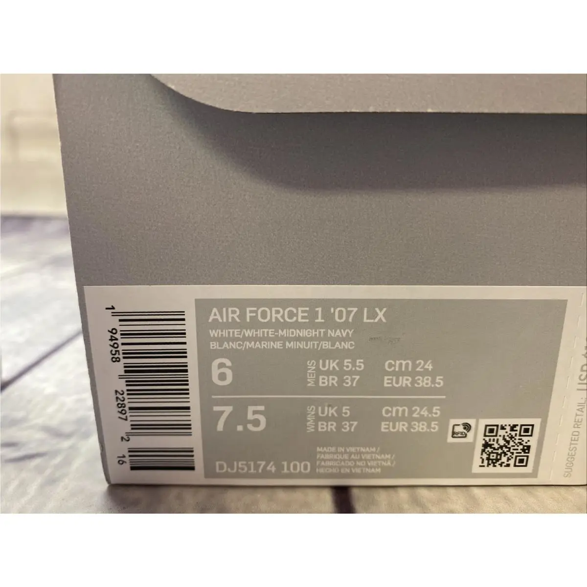 Nike shoes - Nike Air Force 1 `07 - DJ5174-100 - Multicolor 10
