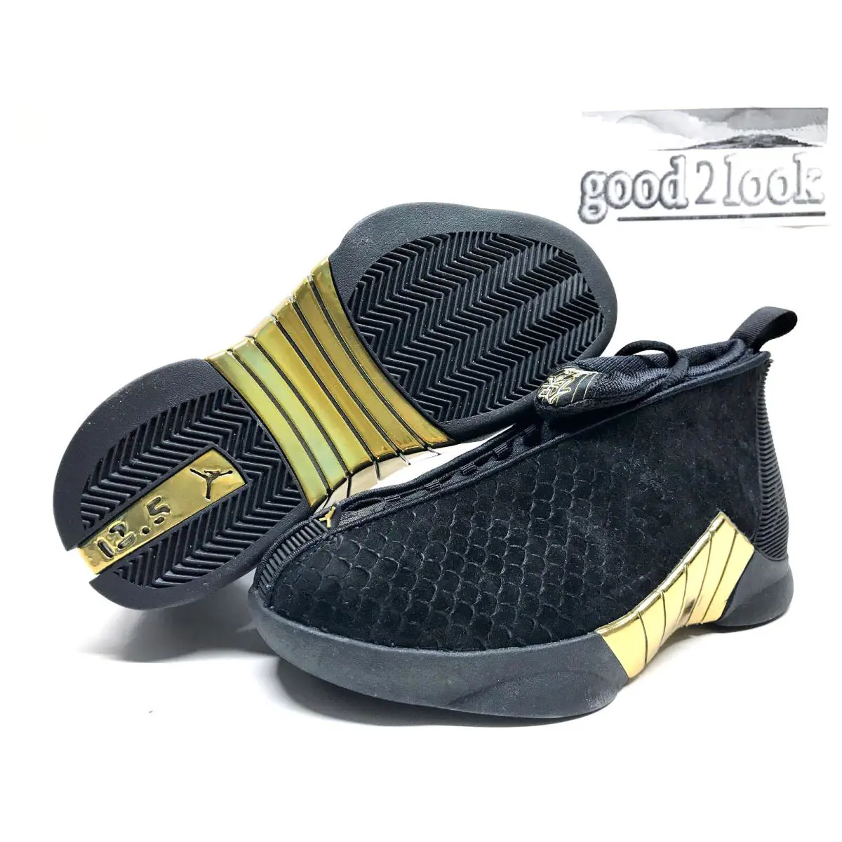 Nike shoes - Air Jordan 15 - Air - Black (UPC: 192502193806) 0