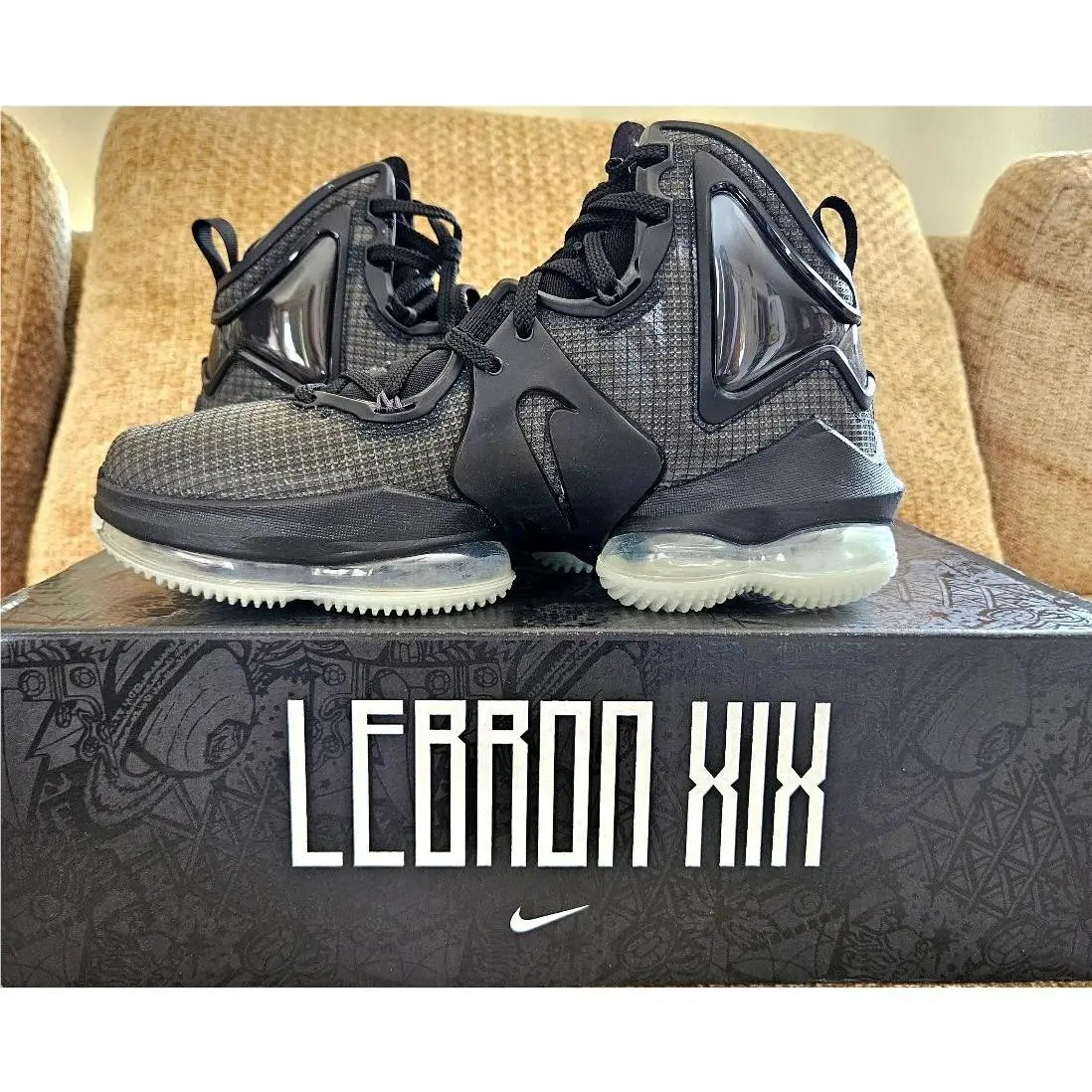 Nike shoes - Nike LeBron XIX - LeBron XIX - CZ0203-003 - Black 4