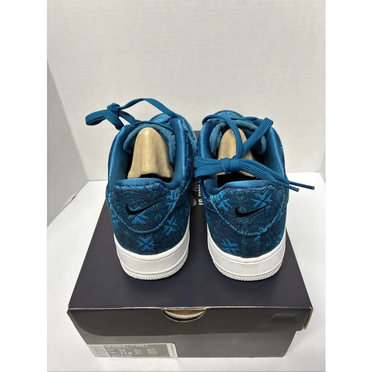 Nike shoes - Air Force 1 - Air Force - AT4144-300 - Green Abyss/Indigo Force, Manufacturer: Green Abyss/Indigo Force 0