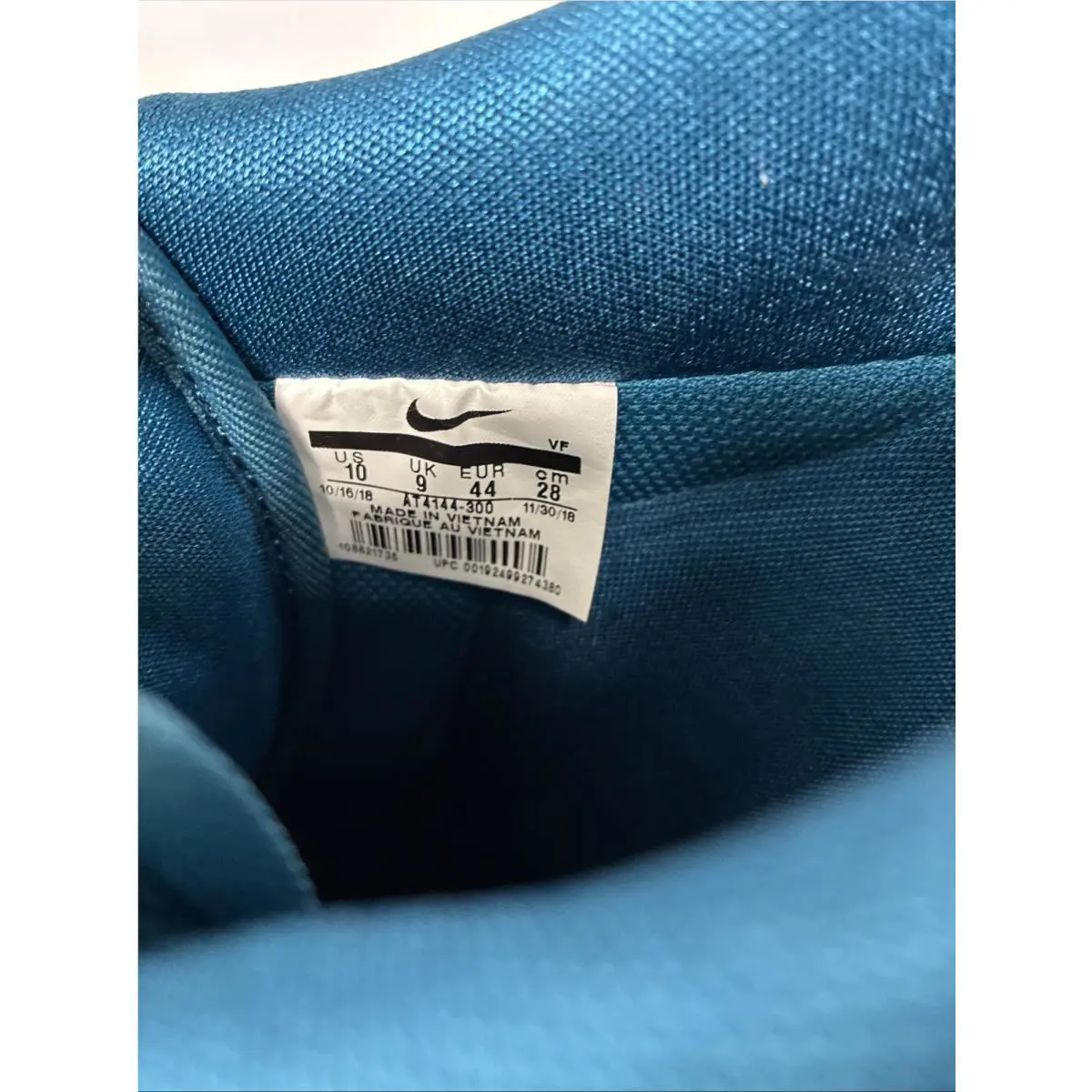 Nike shoes - Air Force 1 - Air Force - AT4144-300 - Green Abyss/Indigo Force, Manufacturer: Green Abyss/Indigo Force 16