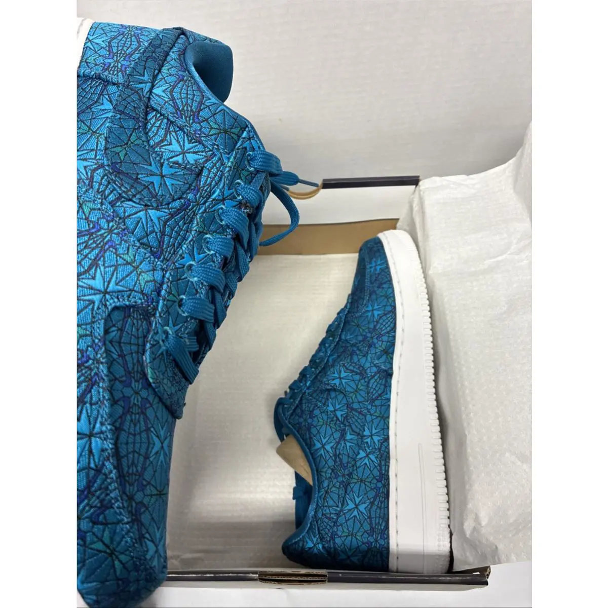 Nike shoes - Air Force 1 - Air Force - AT4144-300 - Green Abyss/Indigo Force, Manufacturer: Green Abyss/Indigo Force 7