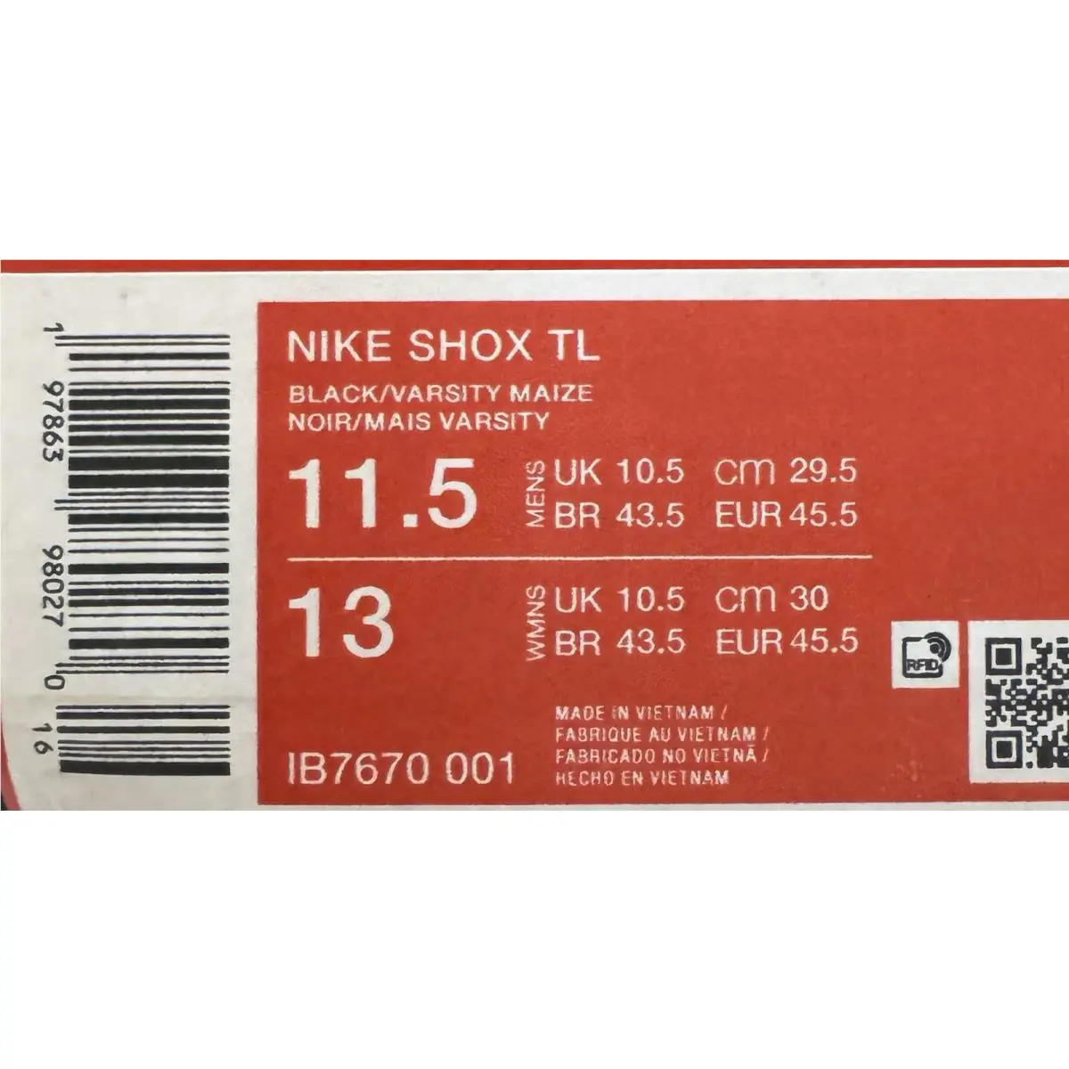 Nike shoes - Nike Shox TL - Shox - IB7670-001 - Blue 13