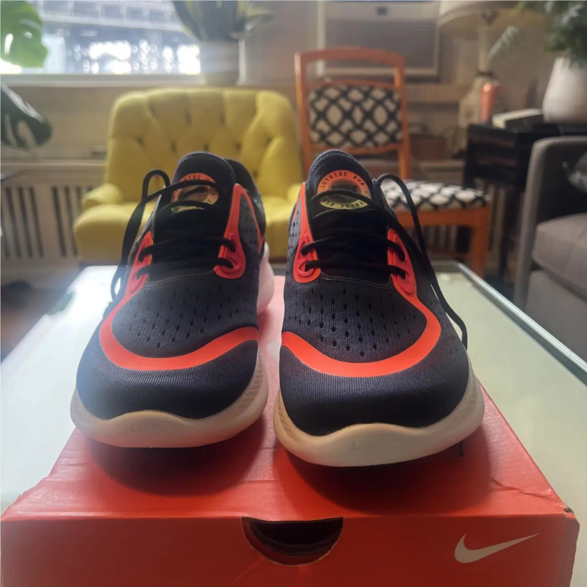 Nike shoes - Nike Joyride Dual Run - Joyride Dual Run - CD4365-401 - Blue, Manufacturer: Midnight Navy/Hyper Crimson/Laser Crimson/Mineral Yellow 3