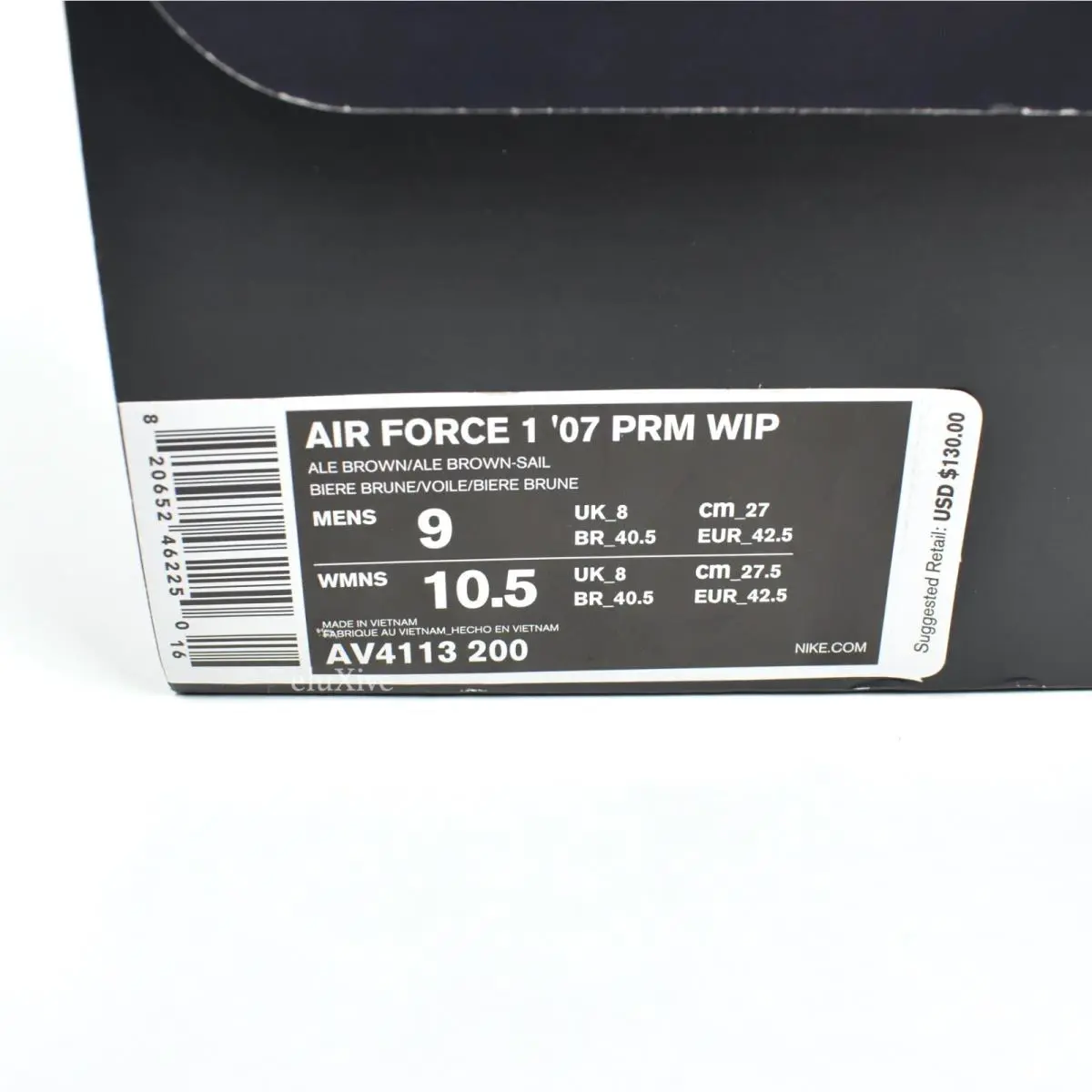 Nike shoes - Nike Air Force 1 - Air Force - AV4113-200 - Brown 9