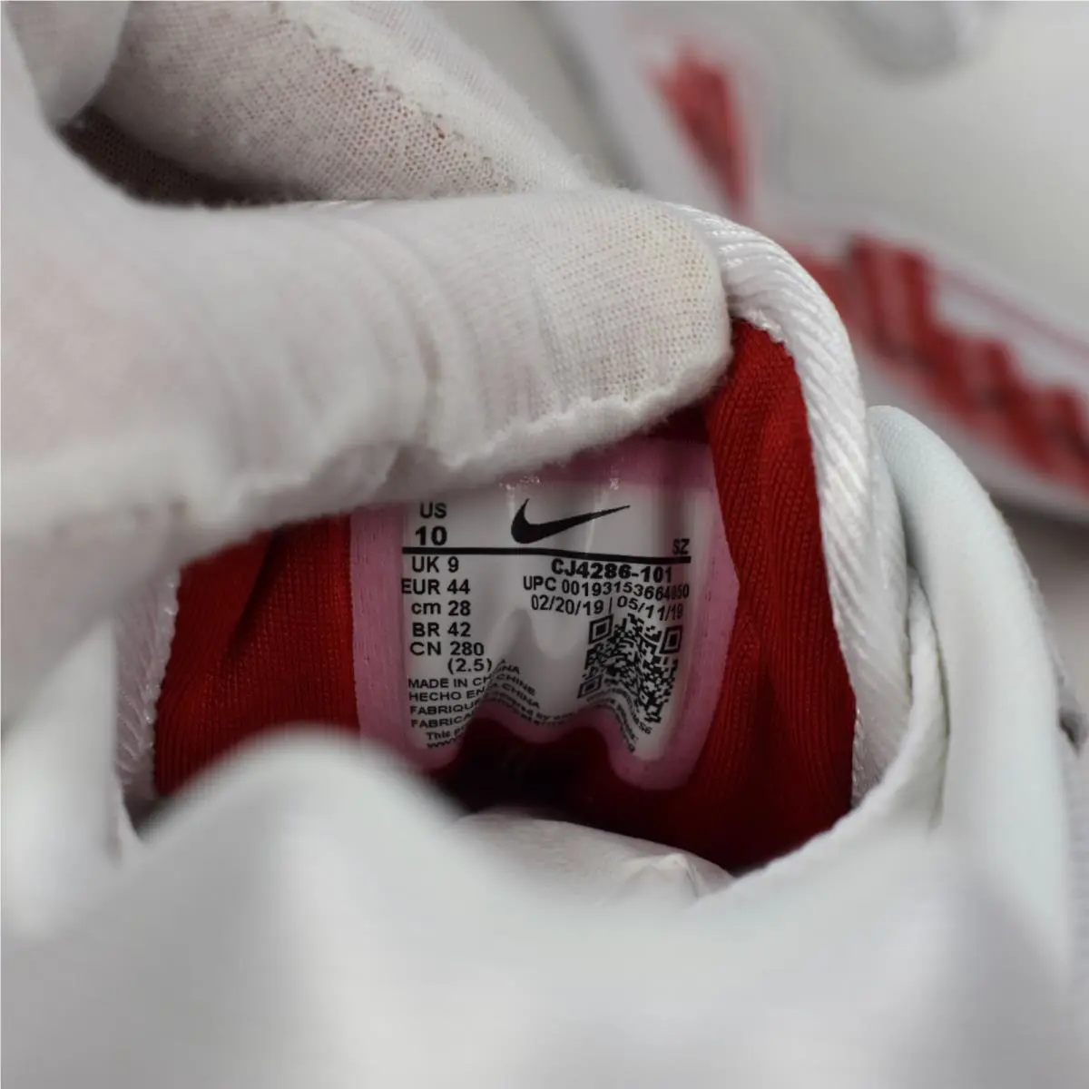 Nike shoes - Nike Air Max 1 - Air Max - CJ4286-101 - Red 11
