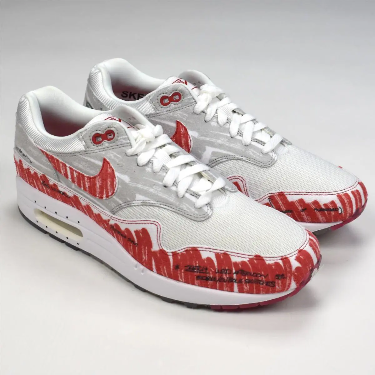 Nike shoes - Nike Air Max 1 - Air Max - CJ4286-101 - Red 0