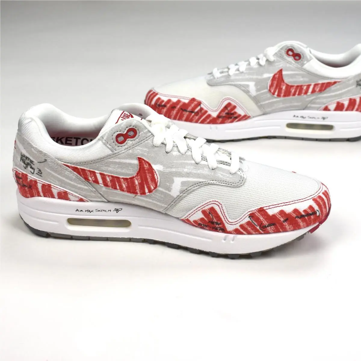 Nike shoes - Nike Air Max 1 - Air Max - CJ4286-101 - Red 2