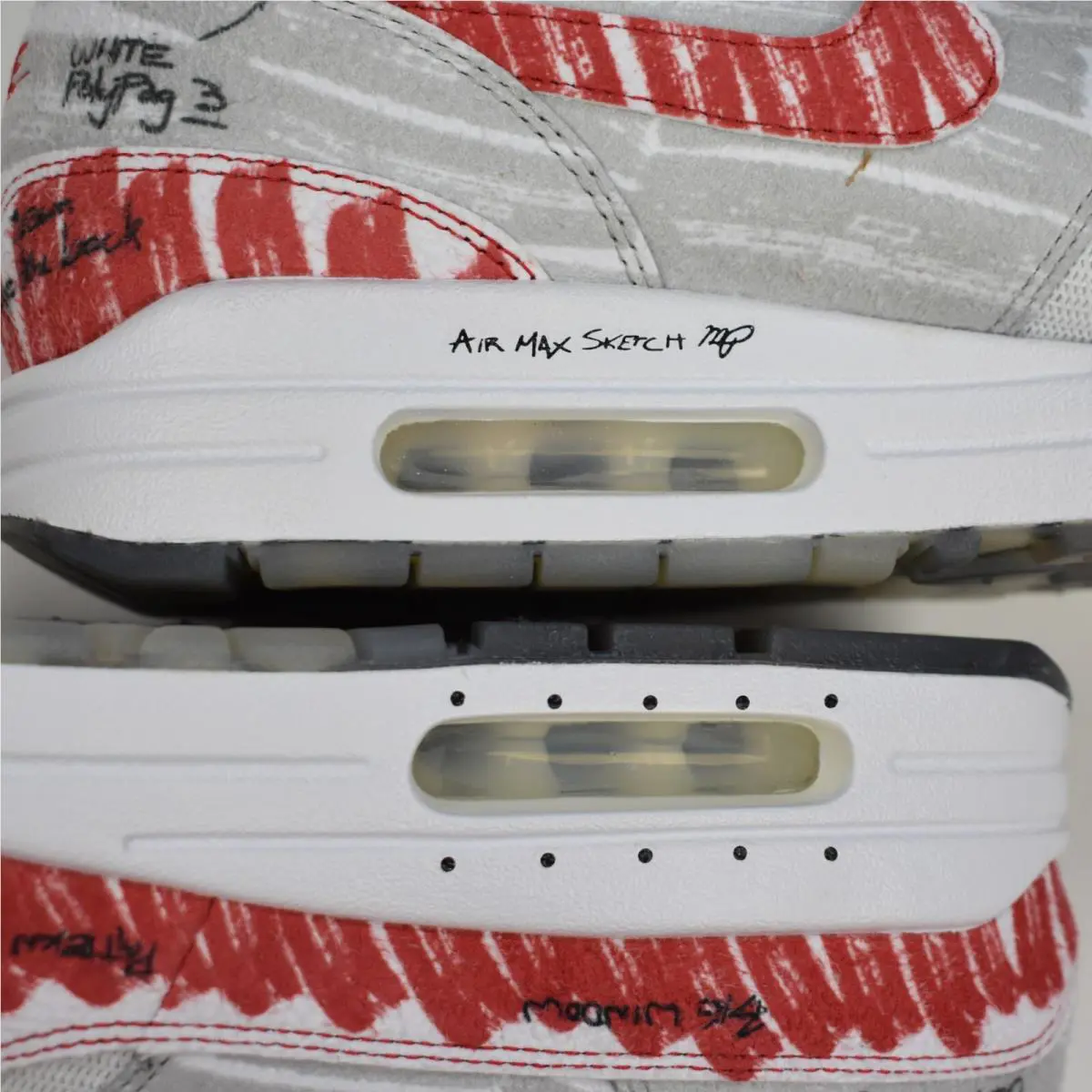 Nike shoes - Nike Air Max 1 - Air Max - CJ4286-101 - Red 7