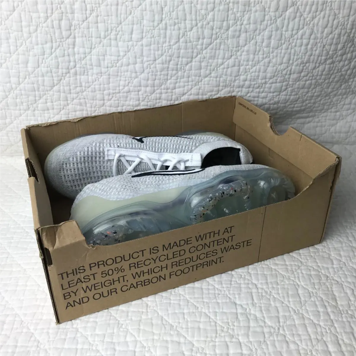 Nike shoes - Nike Air VaporMax 2021 - Air VaporMax - White/Black 8