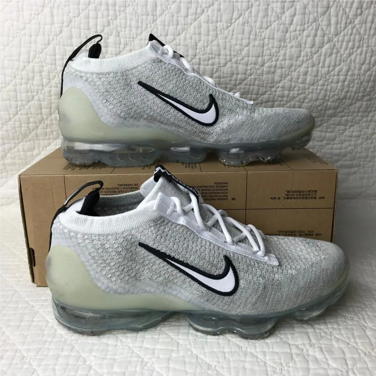 Nike shoes - Nike Air VaporMax 2021 - Air VaporMax - White/Black 0