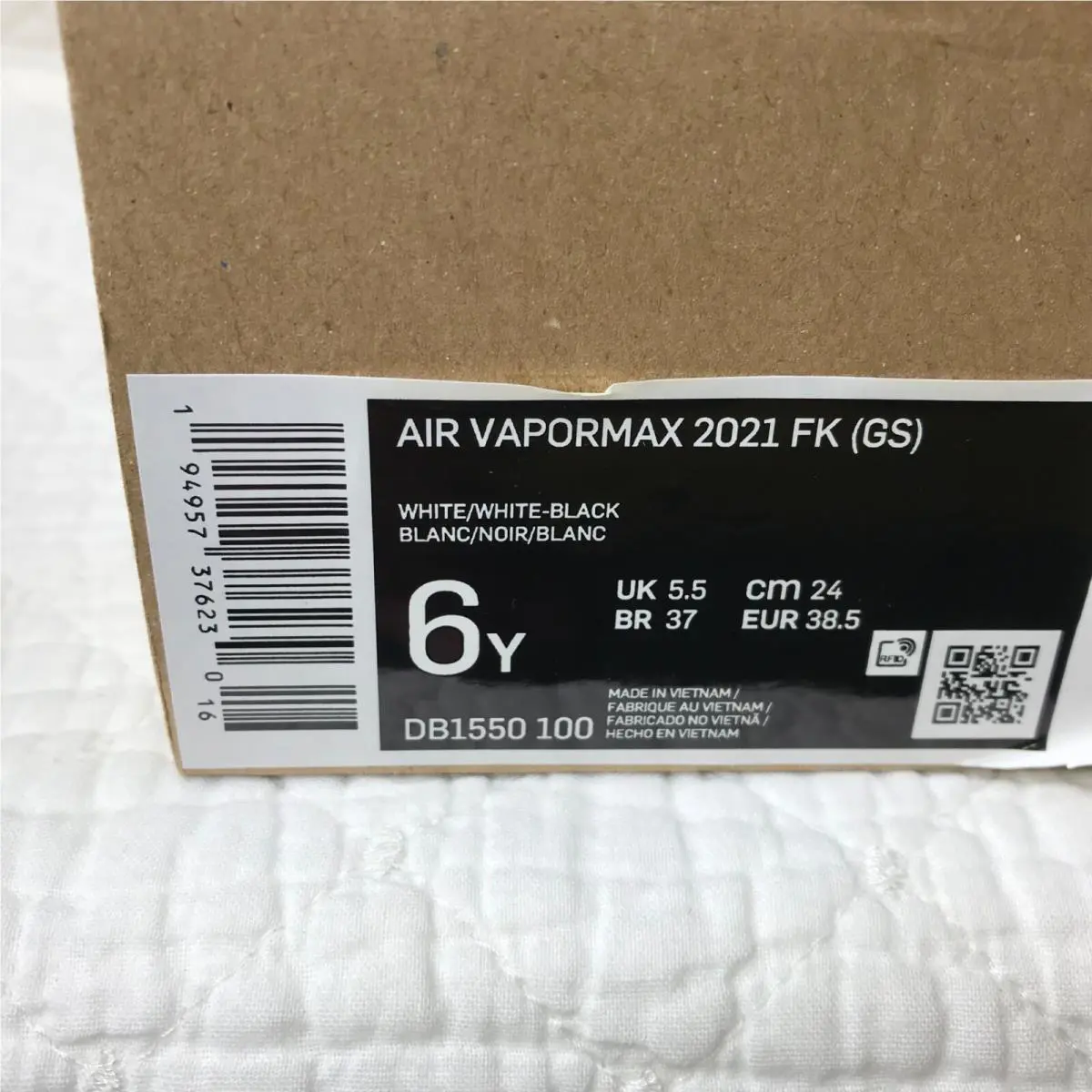Nike shoes - Nike Air VaporMax 2021 - Air VaporMax - White/Black 10