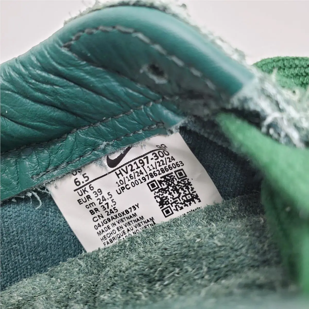 Nike shoes - Nike Blazer Low Book Chevy QS - HV2197-300 - Green 8