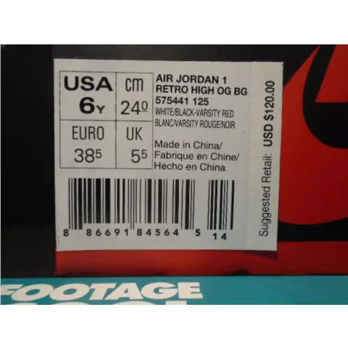 Nike shoes - Nike Air Jordan 1 Retro High OG - 575441-125 - White 7