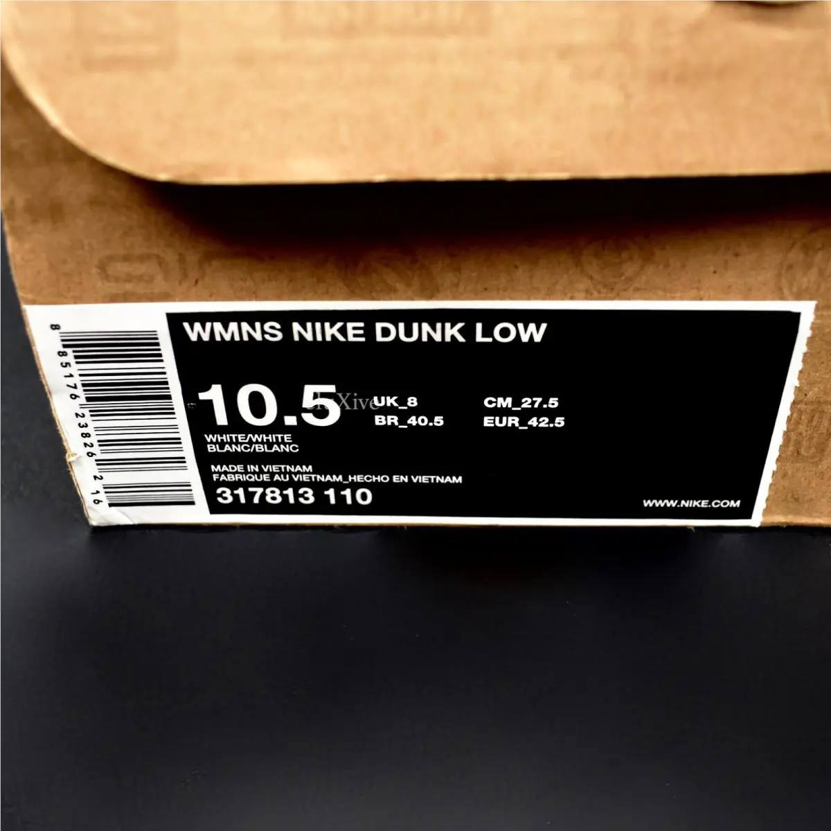 Nike shoes - Nike Dunk Low - Dunk Low - 317813-110 - White 10