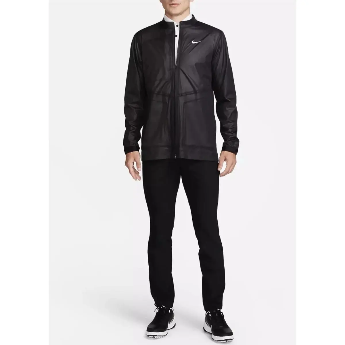 Nike clothing - Storm-Fit ADV Golf Jacket - ADV Golf Jacket - DA2887010 - Black, Manufacturer: Black / Black (010) (UPC: 0196606243009) 1