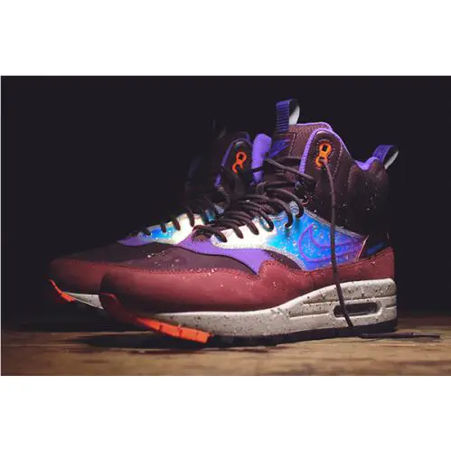 Nike shoes - Nike Air Max 1 - Air Max - 685269-600 - Deep Burgundy-Hyper Grape (UPC: 886066010630) 8