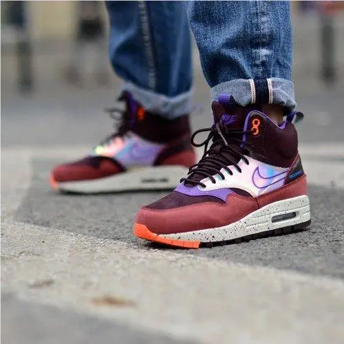 Nike shoes - Nike Air Max 1 - Air Max - 685269-600 - Deep Burgundy-Hyper Grape (UPC: 886066010630) 0