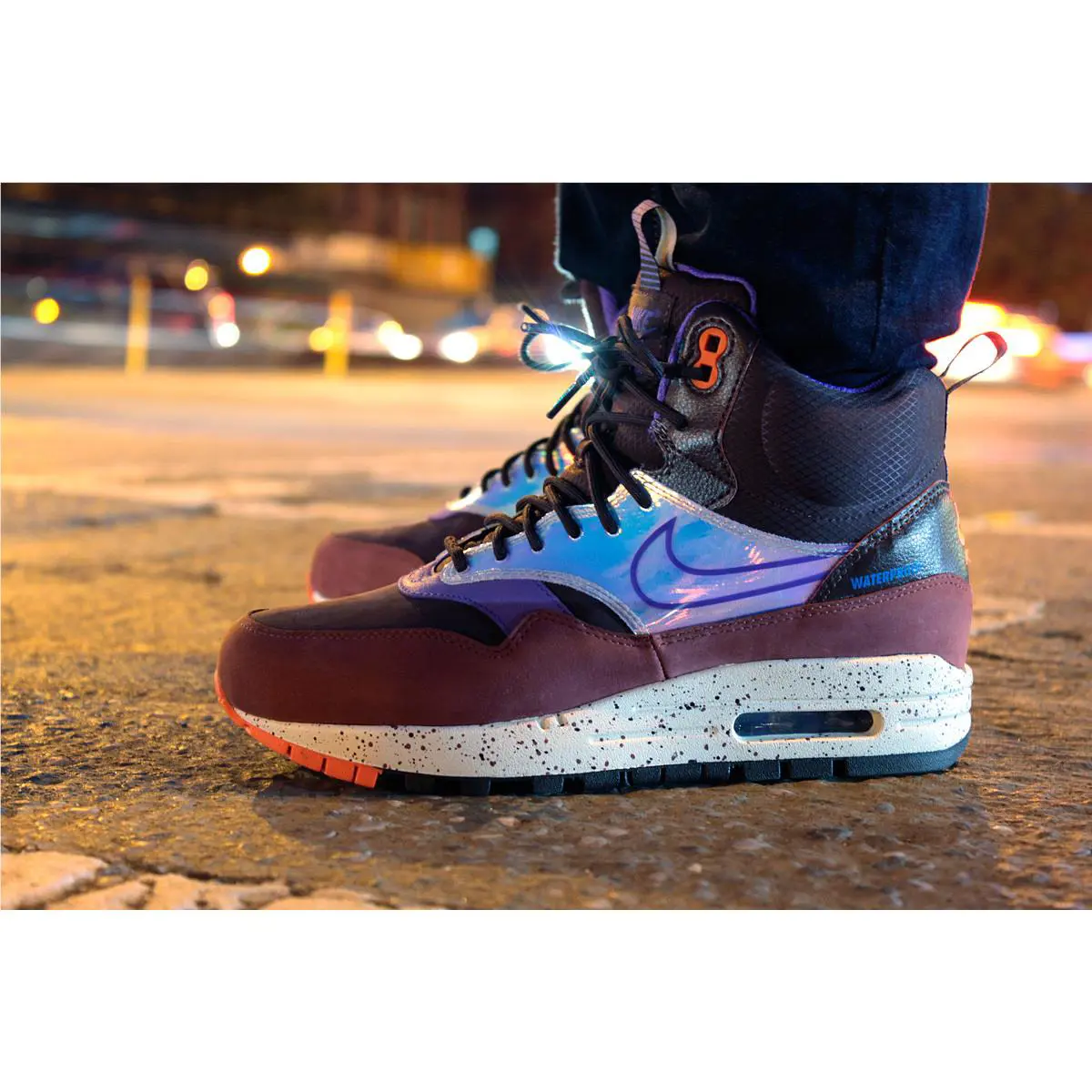 Nike shoes - Nike Air Max 1 - Air Max - 685269-600 - Deep Burgundy-Hyper Grape (UPC: 886066010630) 2