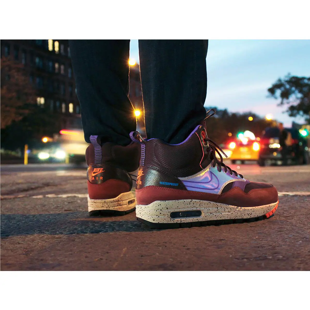 Nike shoes - Nike Air Max 1 - Air Max - 685269-600 - Deep Burgundy-Hyper Grape (UPC: 886066010630) 4