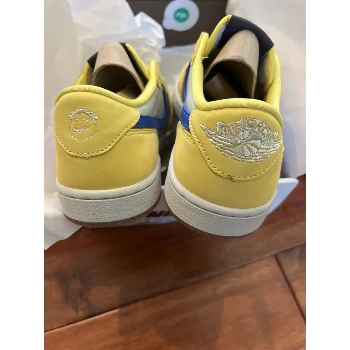 Nike shoes - Nike Air Jordan 1 - Air - DZ4137-700 - Yellow 9