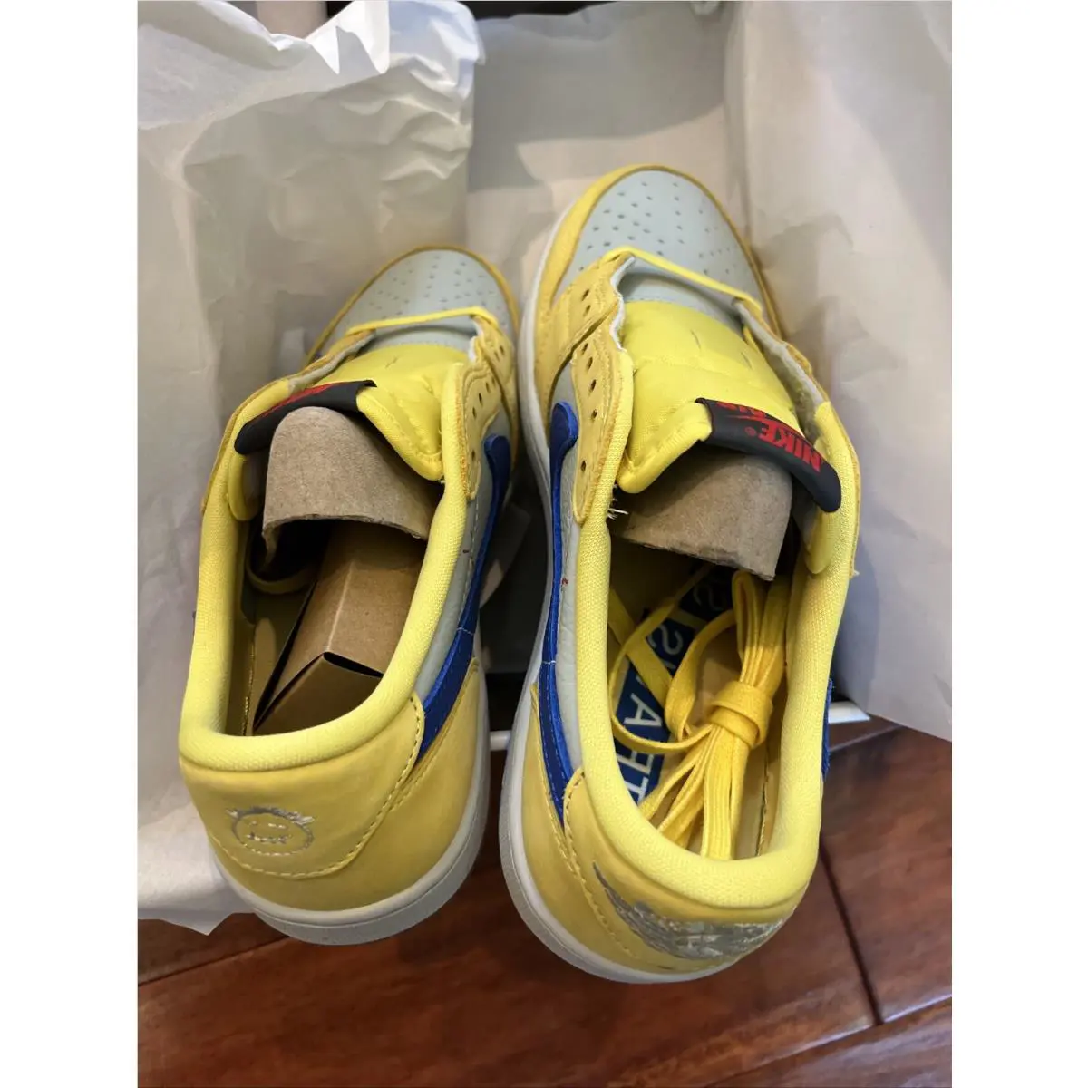 Nike shoes - Nike Air Jordan 1 - Air - DZ4137-700 - Yellow 13