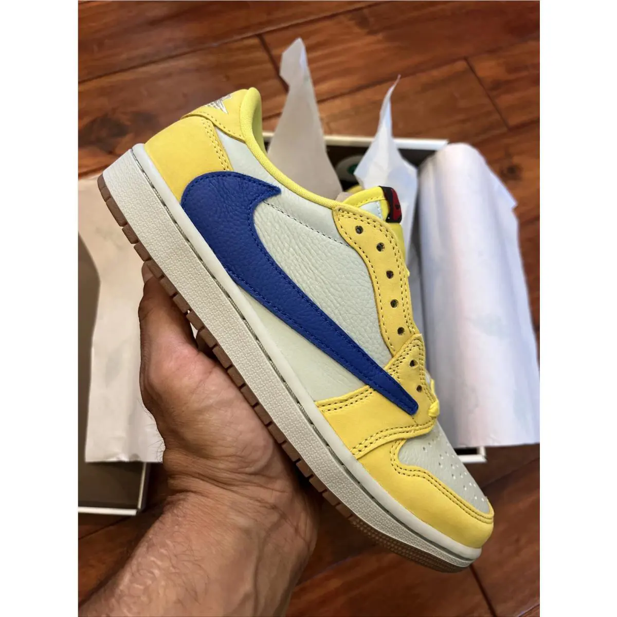 Nike shoes - Nike Air Jordan 1 - Air - DZ4137-700 - Yellow 7