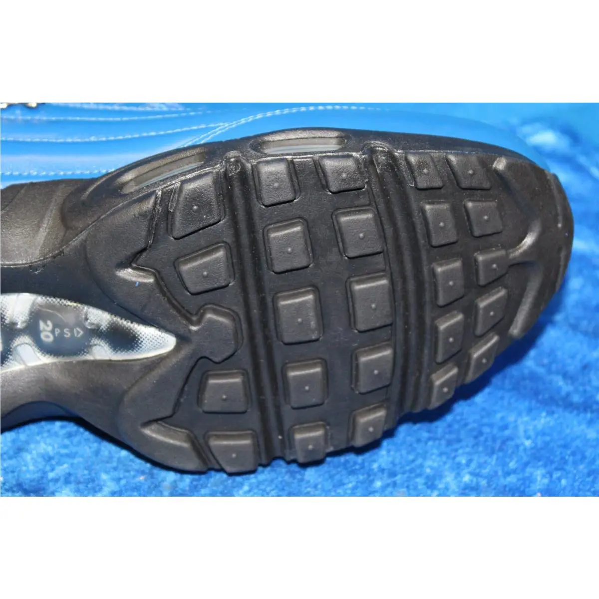 Nike shoes - Nike Air Max 95 - Air Max - CI0999-400 - Blue, Manufacturer: Hyper Cobalt/Hyper Cobalt-Black 8