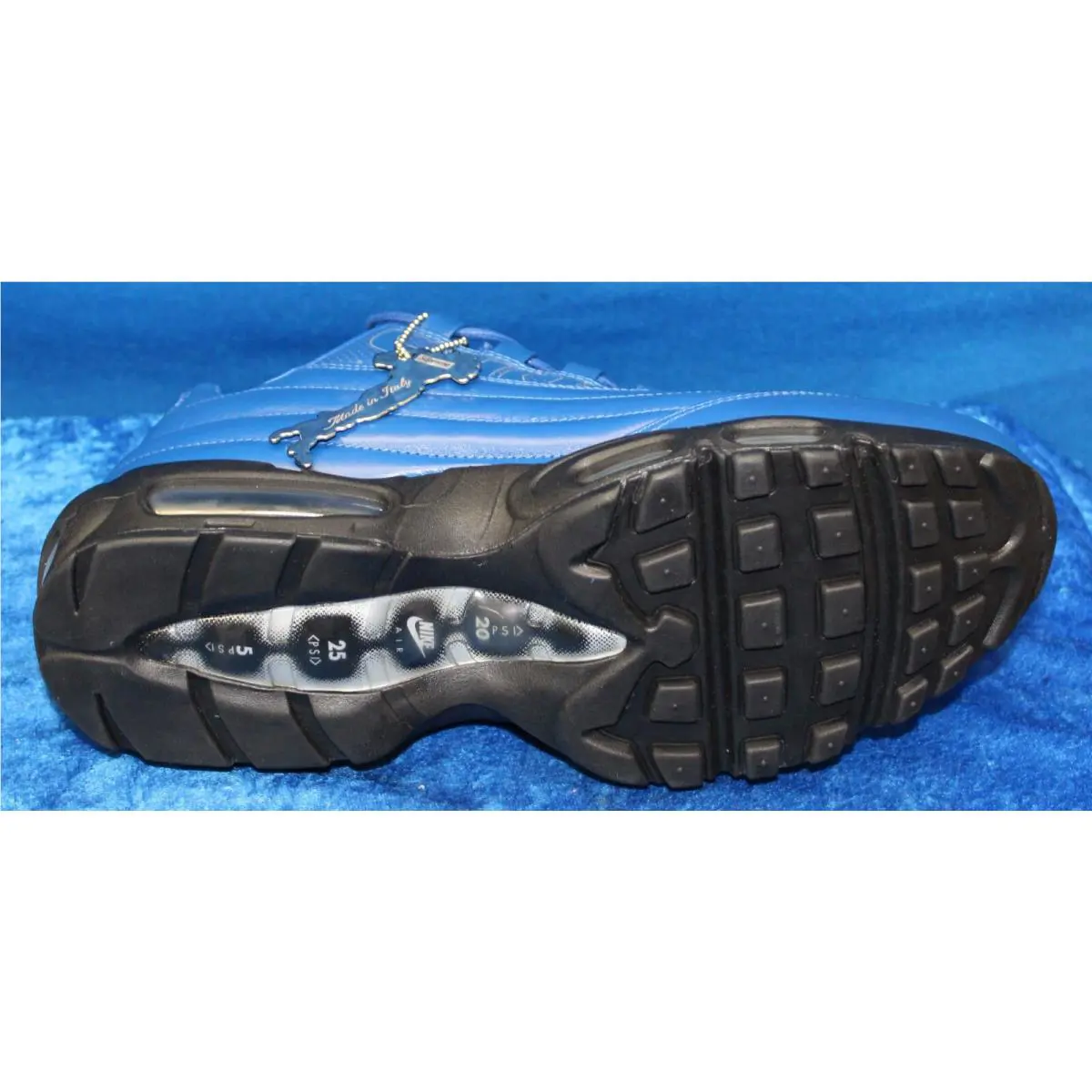 Nike shoes - Nike Air Max 95 - Air Max - CI0999-400 - Blue, Manufacturer: Hyper Cobalt/Hyper Cobalt-Black 7