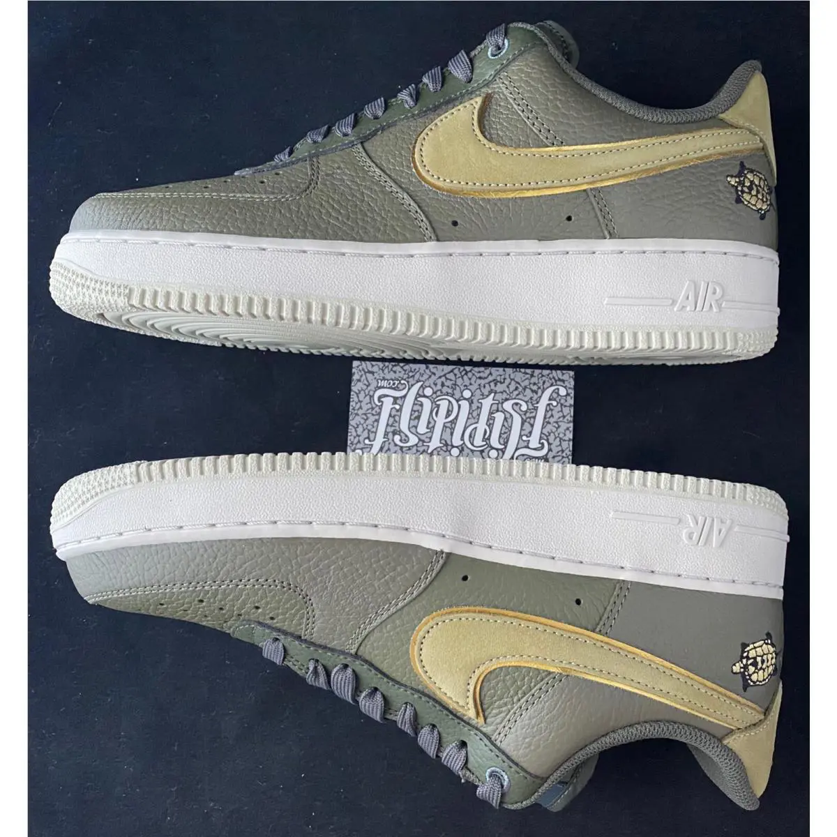 Nike shoes - Nike Air Force 1 - Air Force - Green 2