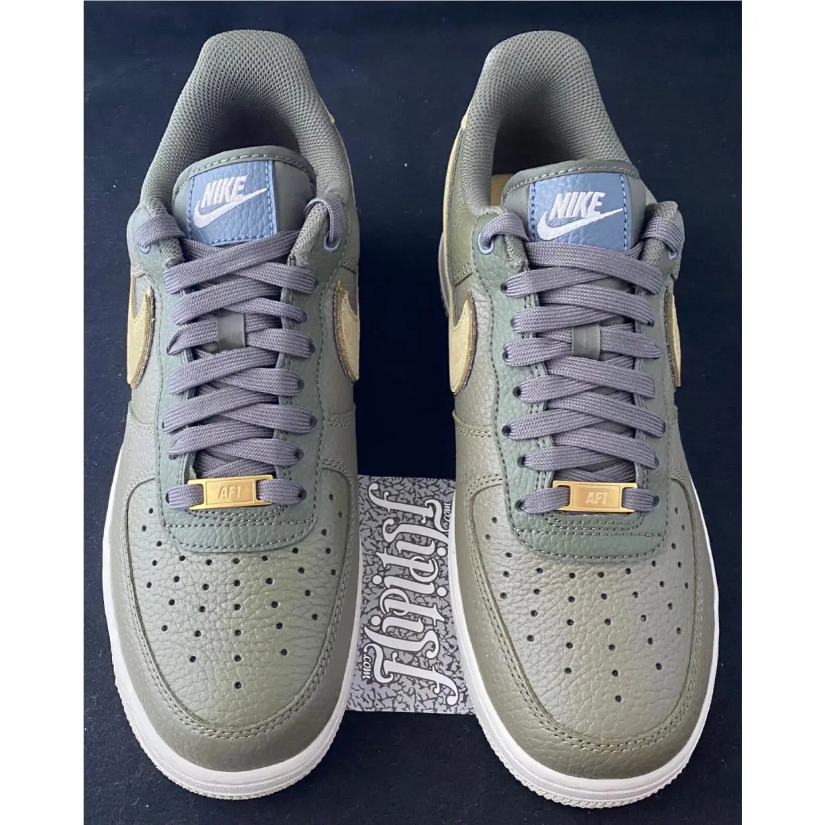 Nike shoes - Nike Air Force 1 - Air Force - Green 3