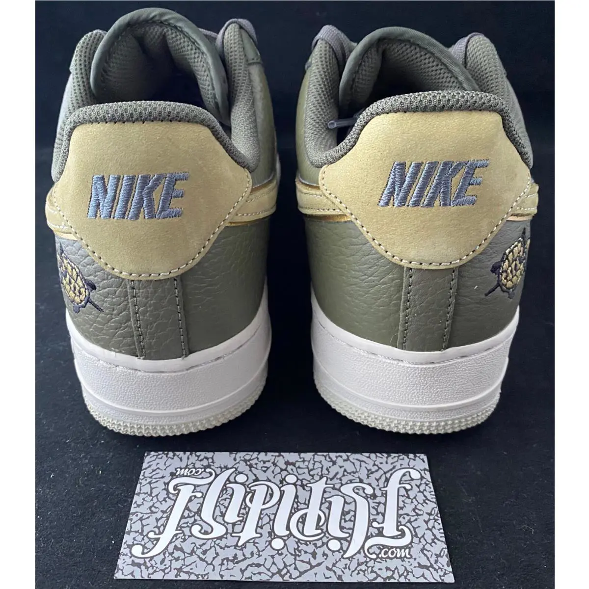 Nike shoes - Nike Air Force 1 - Air Force - Green 4