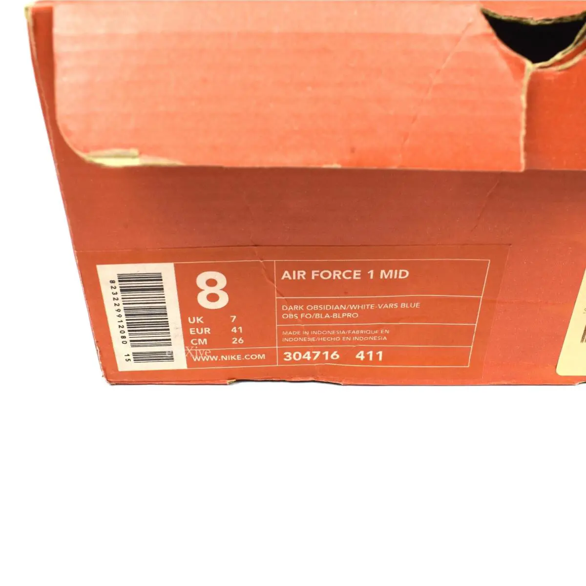 Nike shoes - Nike Air Force 1 - Air Force - 304716-411 - Blue 8