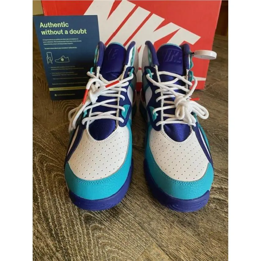 Nike shoes - Nike Air Trainer SC High - moutain blue/team orange 4