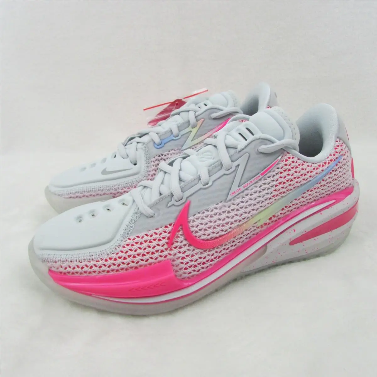 Nike Air Zoom GT Cut Pure Platinum Think Pink Blast Men`s Size 5.5 CZ0175-008