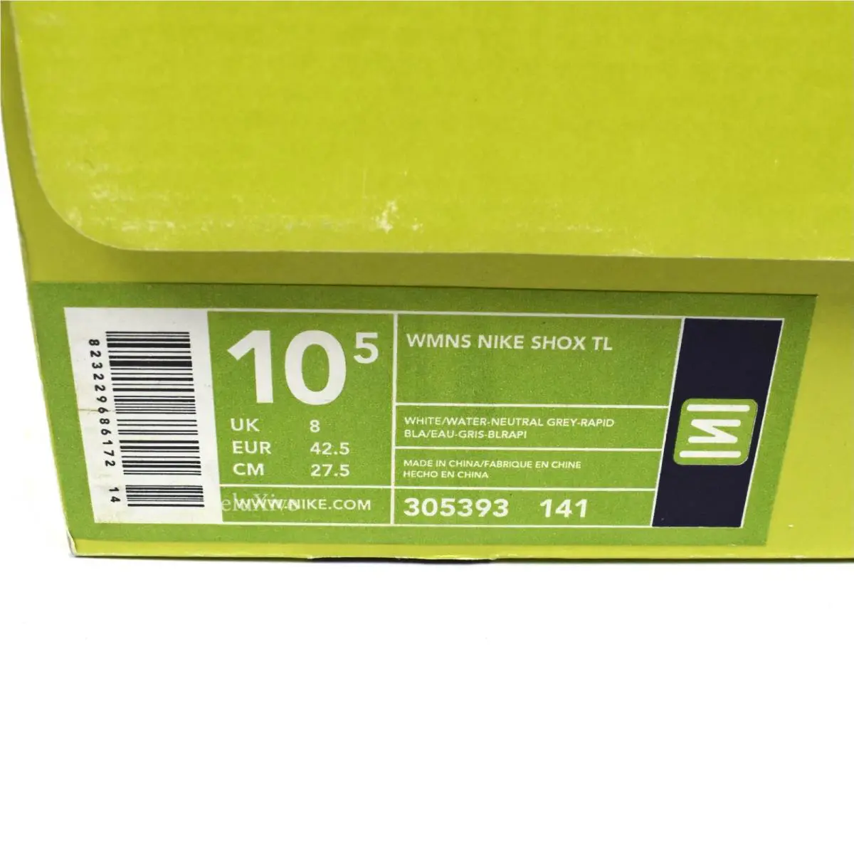 Nike shoes - Nike Shox TL - Shox - 305393-141 - White 10