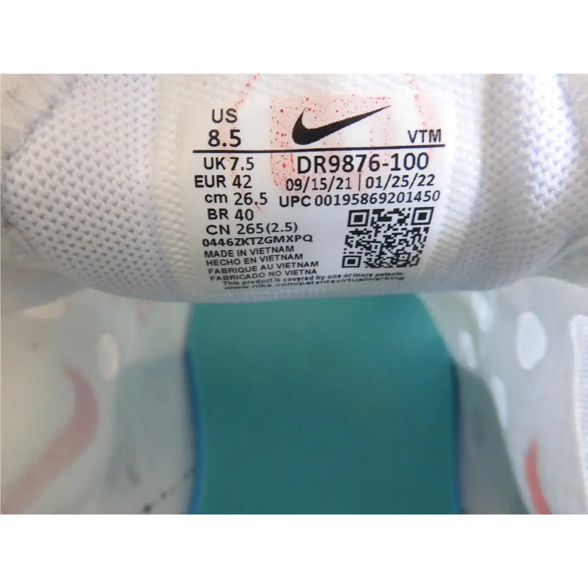Nike shoes - Nike Air Max 270 - Air Max - DR9876-100 - White (UPC: 195869201450) 6