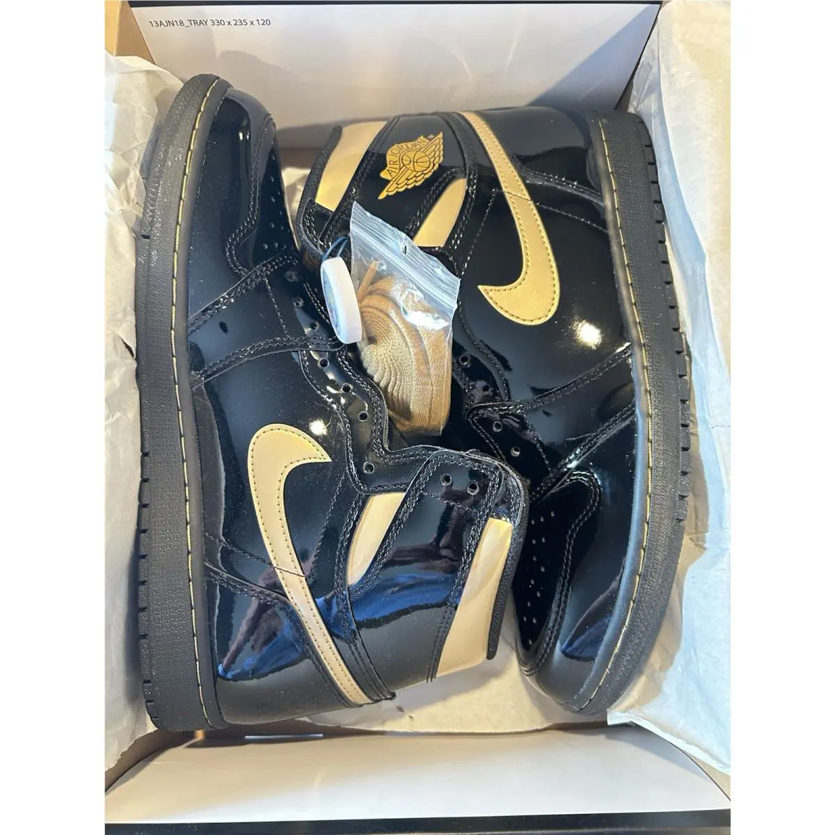 Nike shoes - Air Jordan 1 - Air - 555088 032 - Black 7