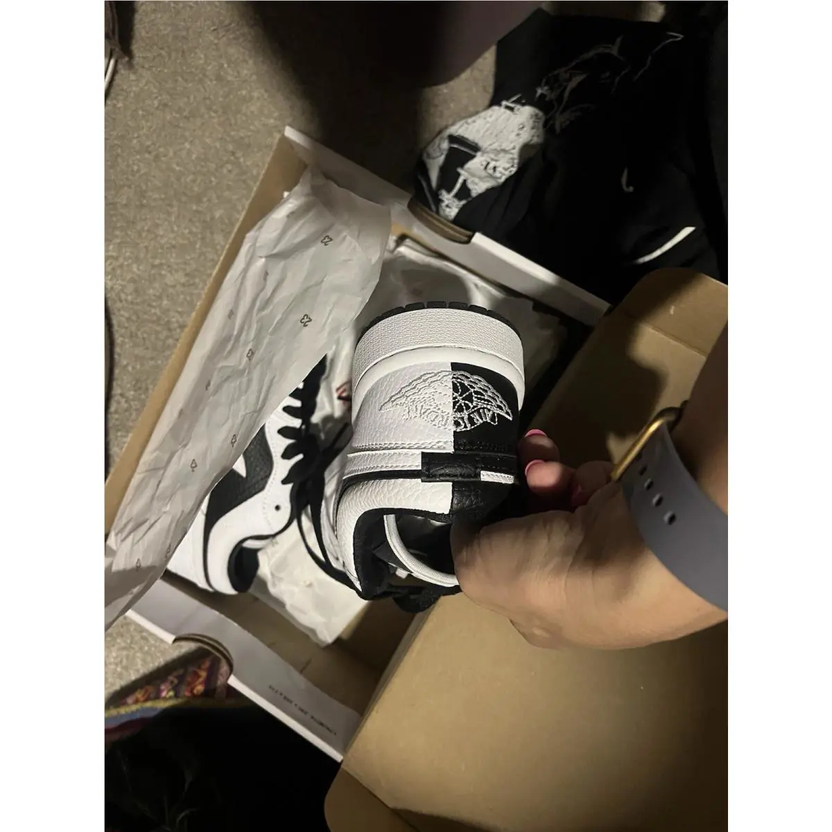 Nike shoes - Nike air Jordan Low - air Low - Black 8