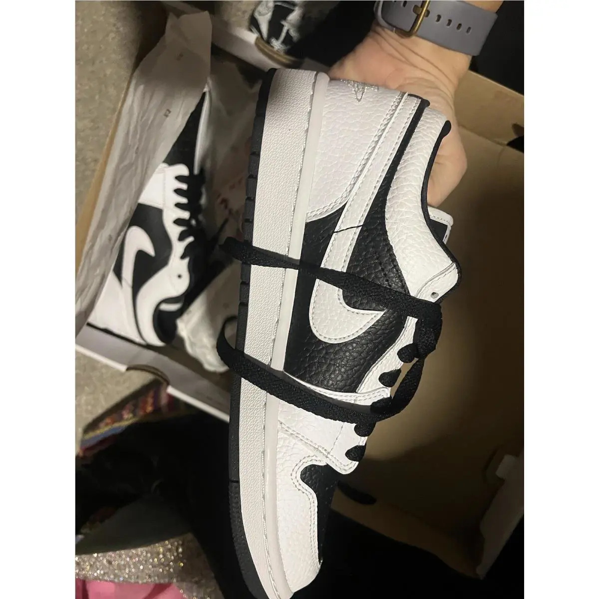 Nike shoes - Nike air Jordan Low - air Low - Black 6