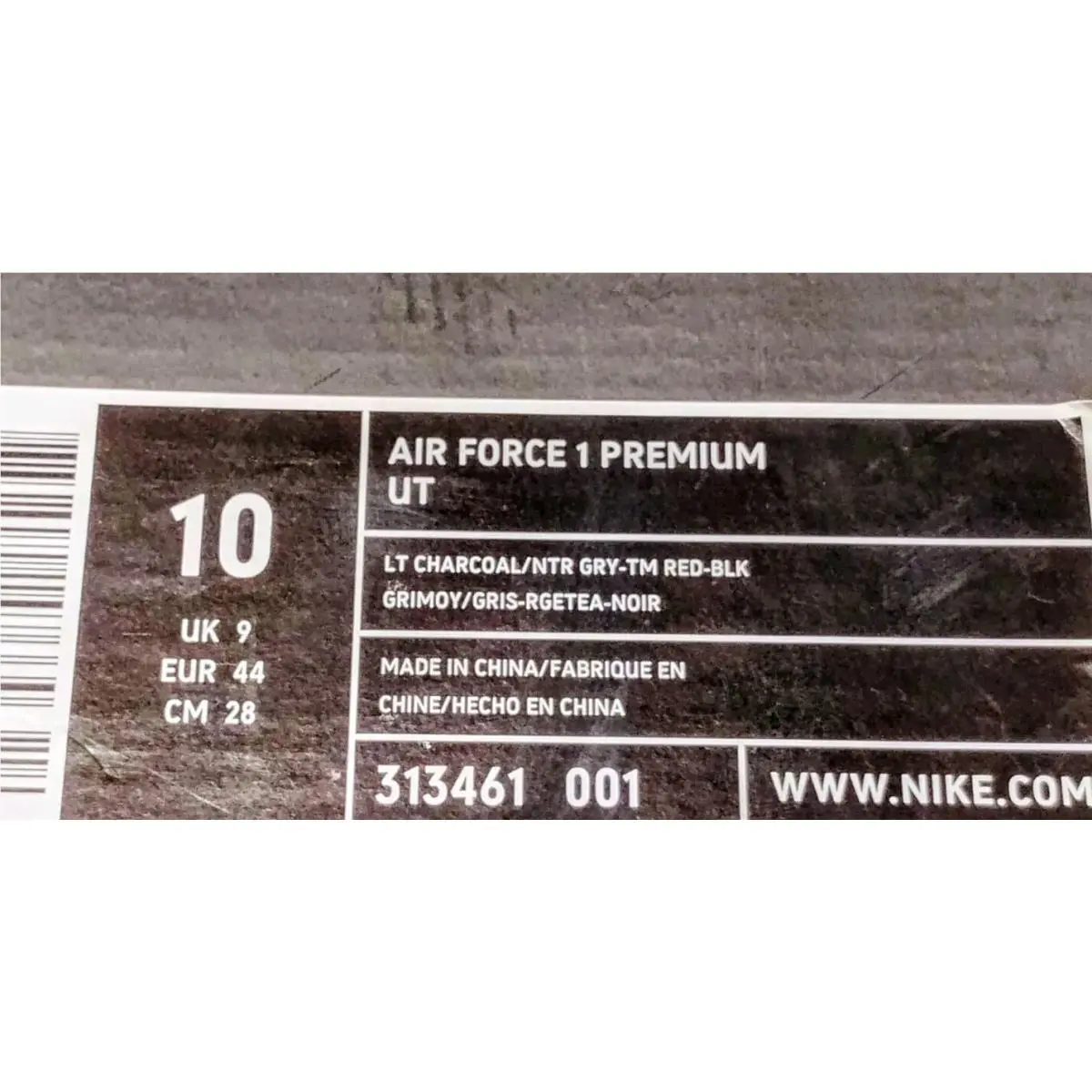 Nike shoes - Nike Air Force 1 - Air Force - 313461-001 - Gray 9