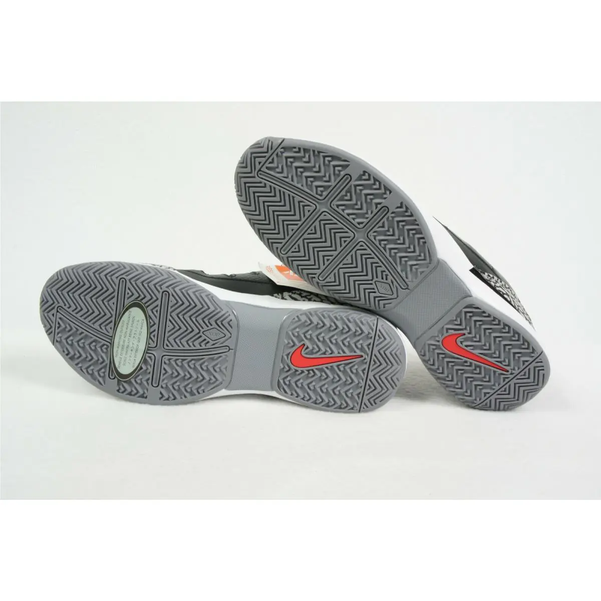 Nike shoes - Nike Zoom Vapor - Zoom Vapor - 709998010 - BLACK / WHITE-CEMENT GREY (UPC: 091208509099) 4