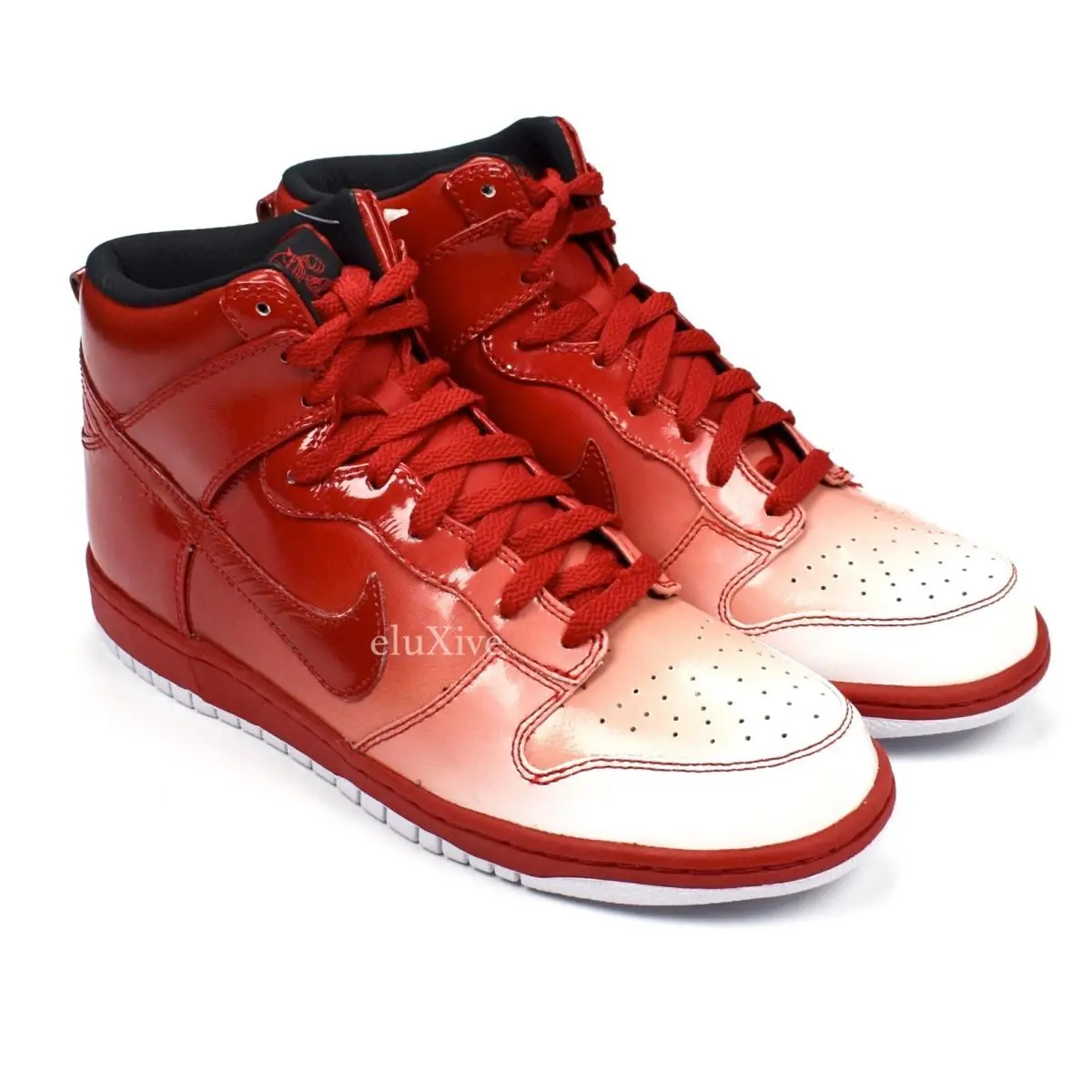 Nike Dunk High Supreme Spark Destroyers Red Haze Gradient 9 2008